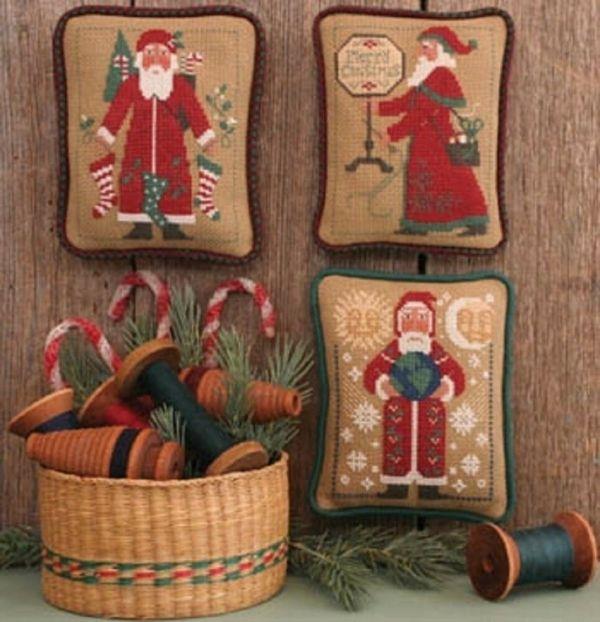 Embroidery Kurta Men - 44-24 Santa Claus Cross Stitch Kits