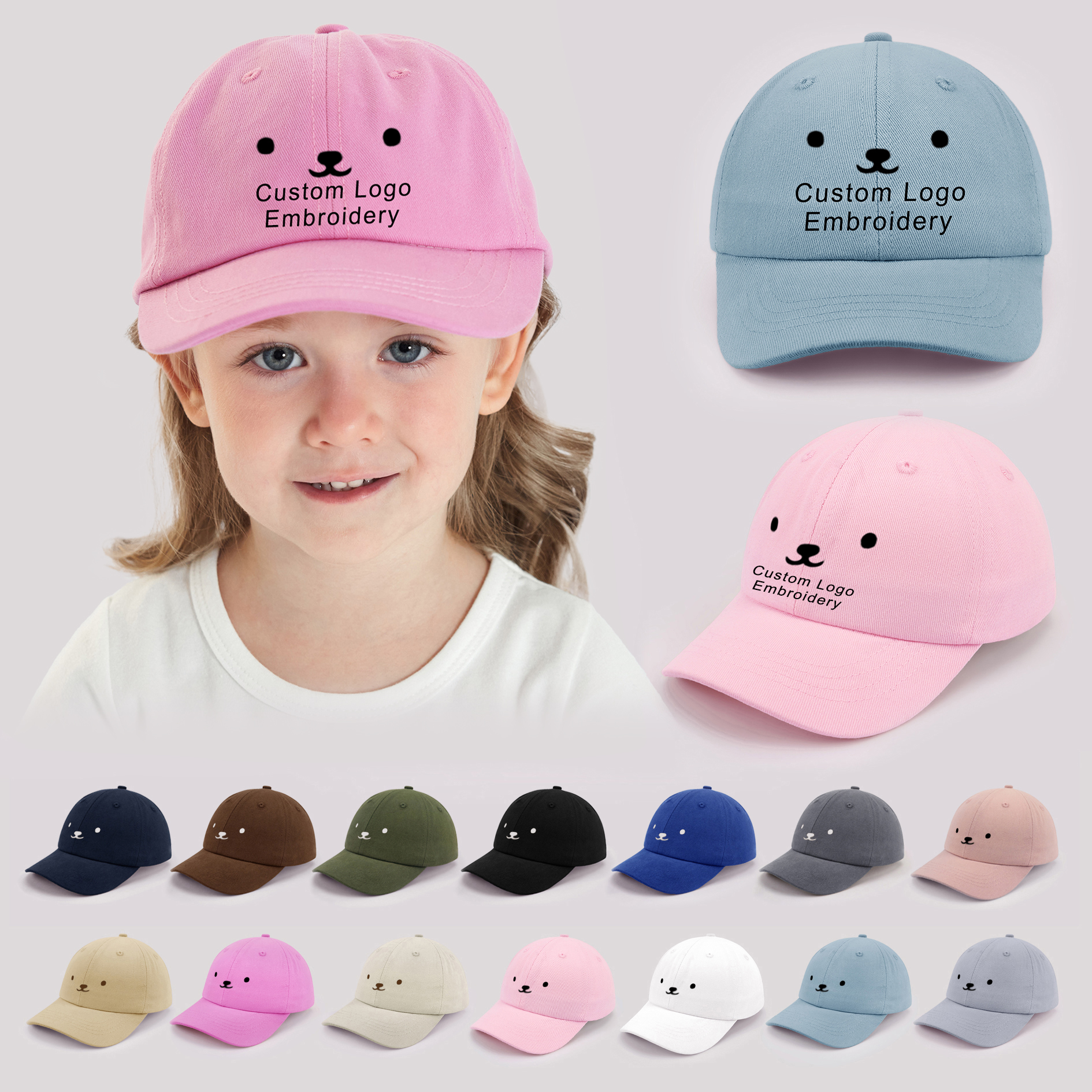 Embroidery Name Designs - Bear DIY Design Letter Embroidery Hat