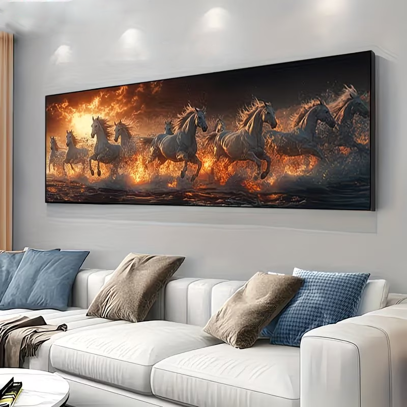 Embroidery Running Stitch - Magnificent Landscape DIY Diamond Painting Sunset