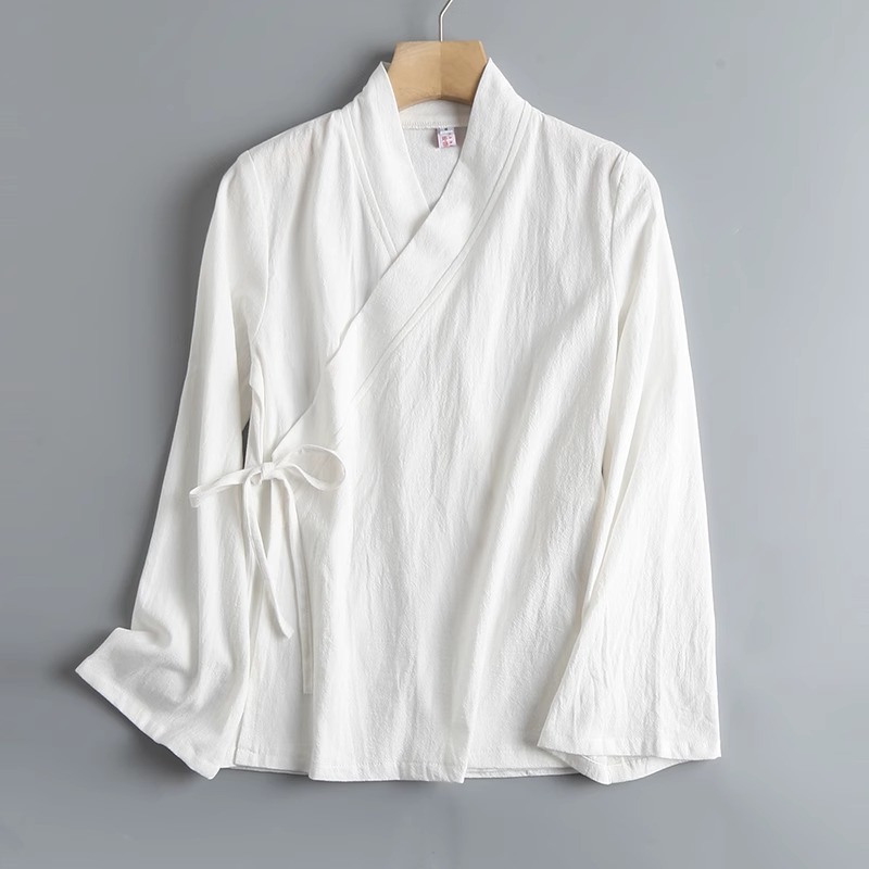 Linen Fabric Natural - New Chinese Style Reformed Pure Cotton