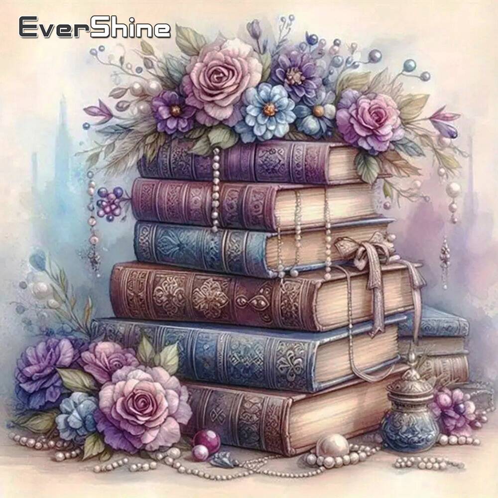 Embroidery Guide Book - Evershine 5D Diamond Painting Book Cross