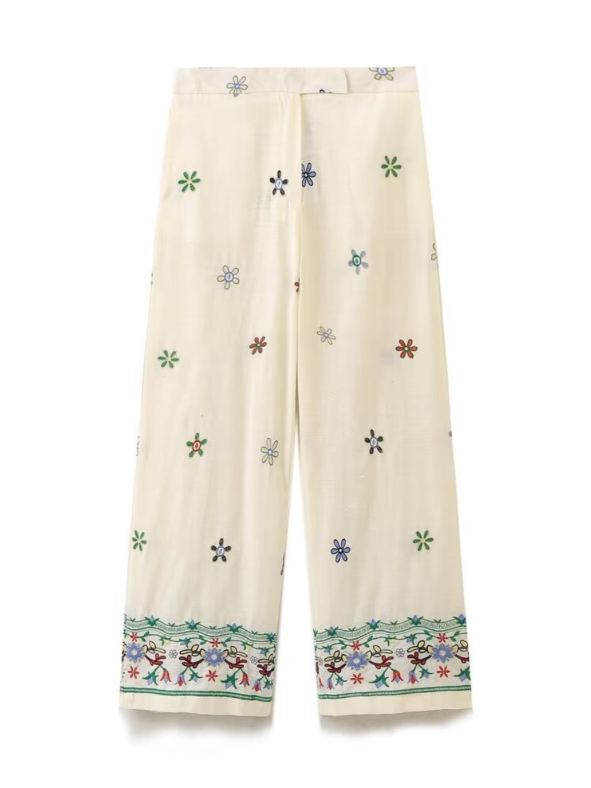 WMXZ Summer Loose Shirt Floral - Embroidery Premium ulasan dan harga