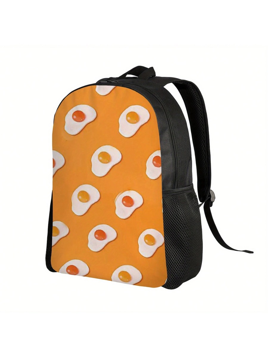 Harajuku Style Fried Eggs Oran - Embroidery Egg ulasan dan harga