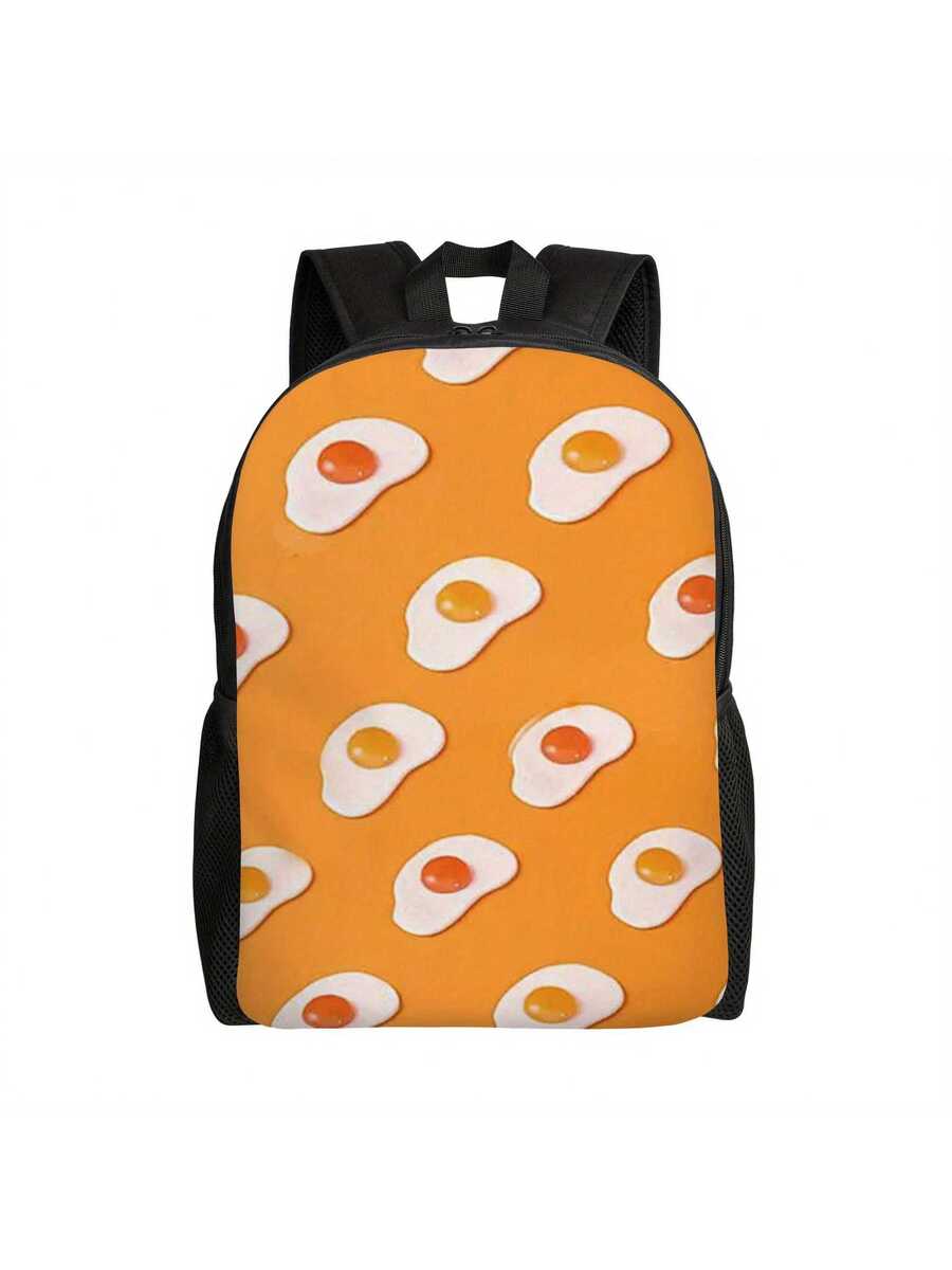 Harajuku Style Fried Eggs Oran - Embroidery Egg ulasan dan harga