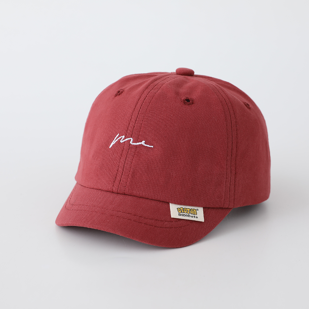 Children's casual handwritten  - Embroidery Cap ulasan dan harga