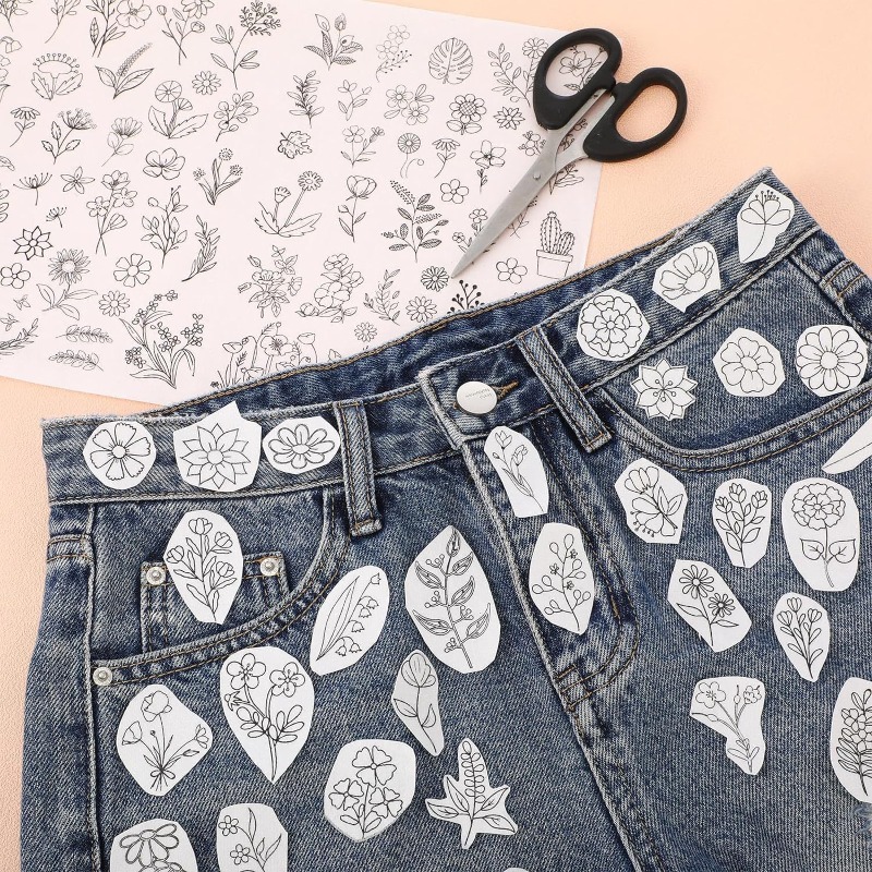 10Pcs Handicrafts Eco-Friendly - Embroidery Guide Book ulasan dan harga