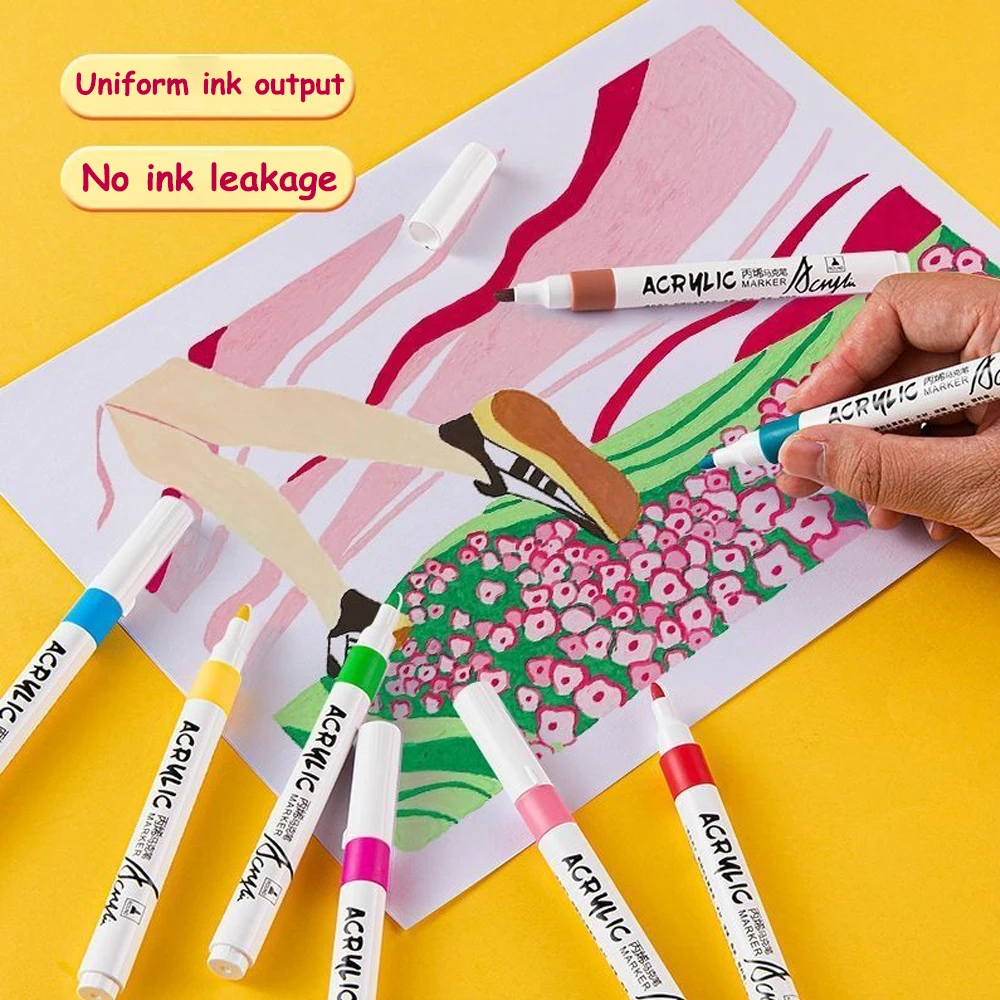 12-60 Top Colors Acrylic Paint - Embroidery Egg ulasan dan harga