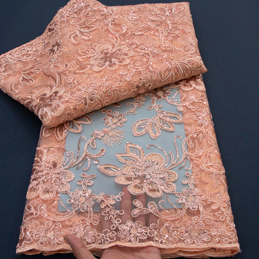2026 African Mesh Tulle Lace F - Embroidery Abaya ulasan dan harga