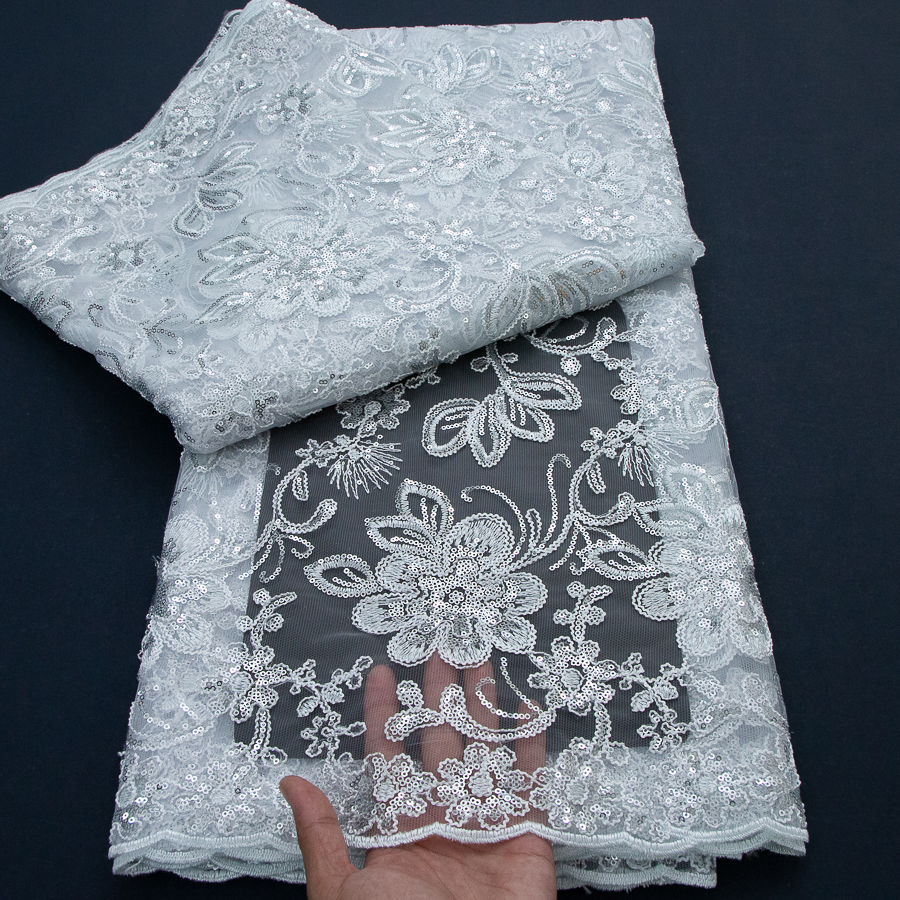 2026 African Mesh Tulle Lace F - Embroidery Abaya ulasan dan harga