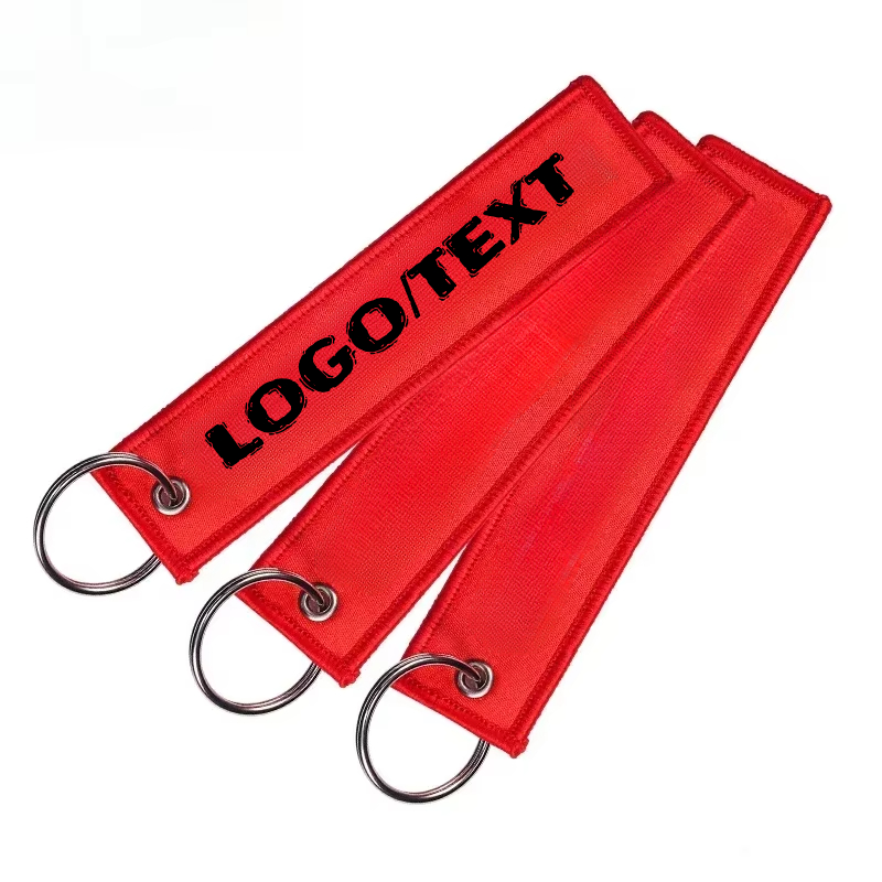 Custom Logo Aviation Bag Ribbo - Embroidery Names ulasan dan harga