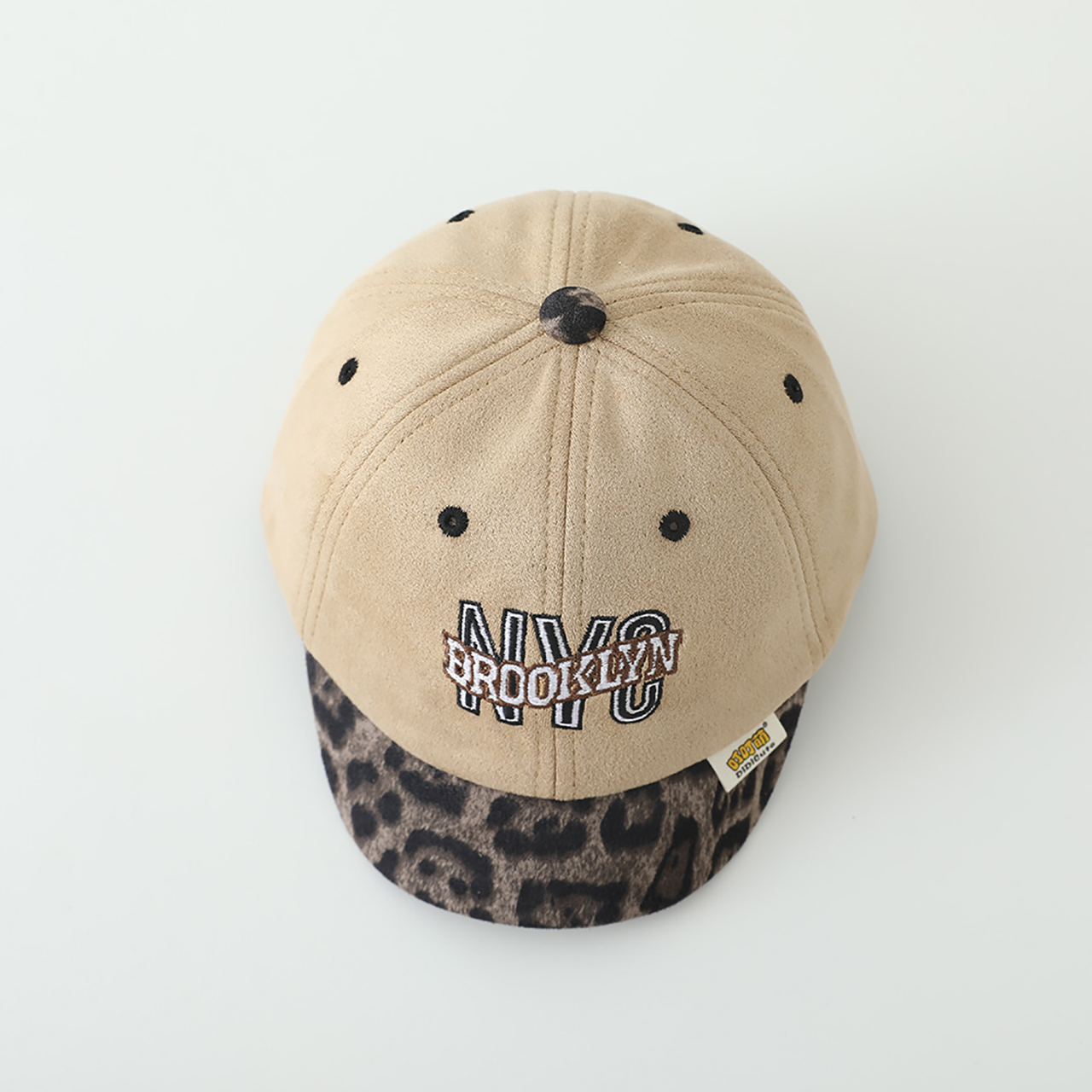 Boy Girl Short Brim Baseball C - Embroidery Cap ulasan dan harga
