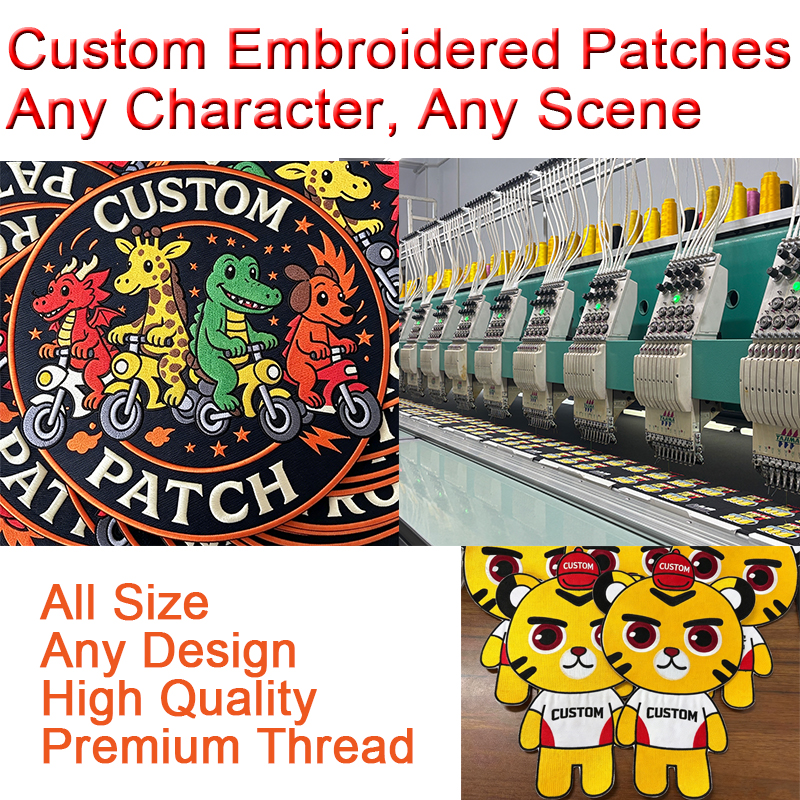 Customizable Embroidered Patch - Embroidery Name Designs ulasan dan harga