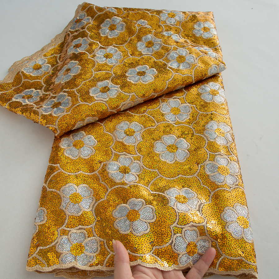 2025 African Velvet Lace Fabri - Velvet Fabric Embroidery ulasan dan harga