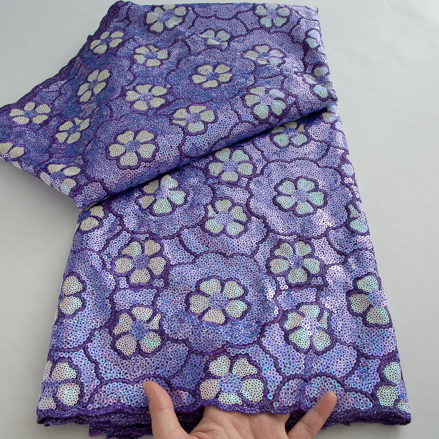 2025 African Velvet Lace Fabri - Velvet Fabric Embroidery ulasan dan harga