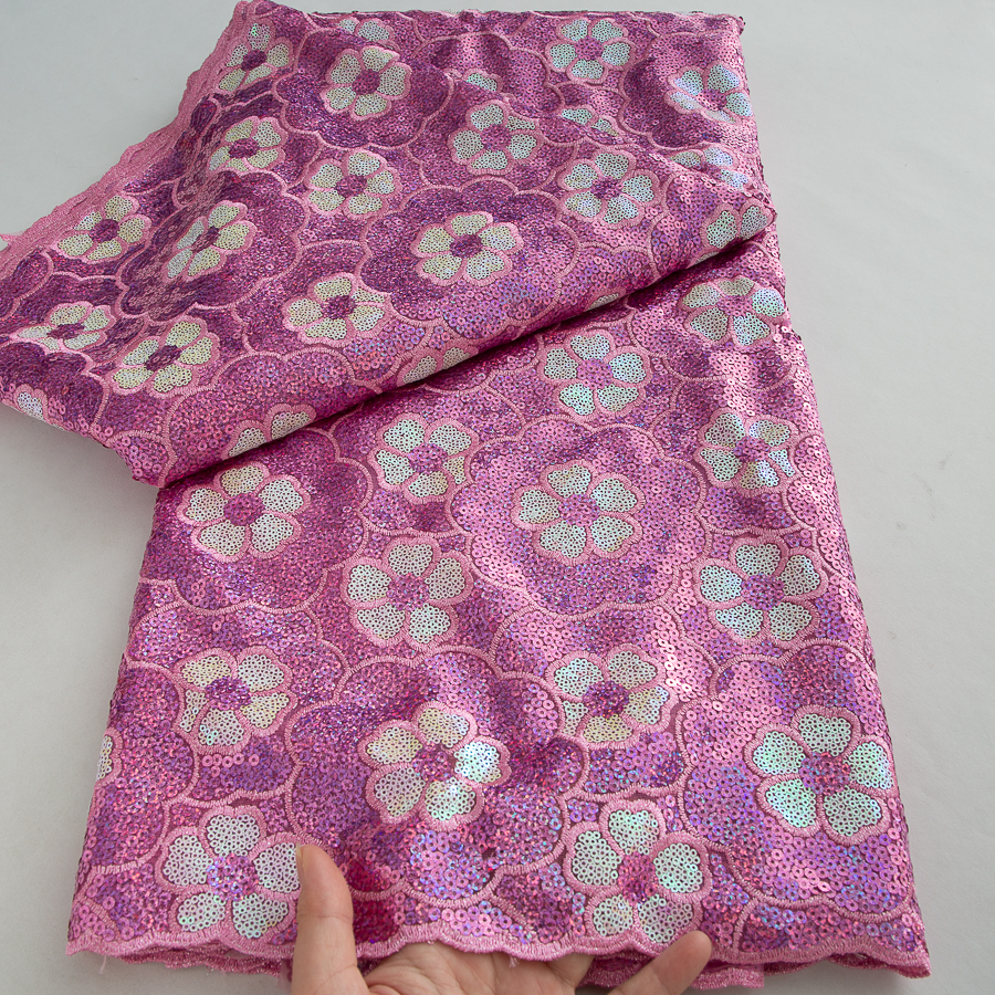 2025 African Velvet Lace Fabri - Velvet Fabric Embroidery ulasan dan harga