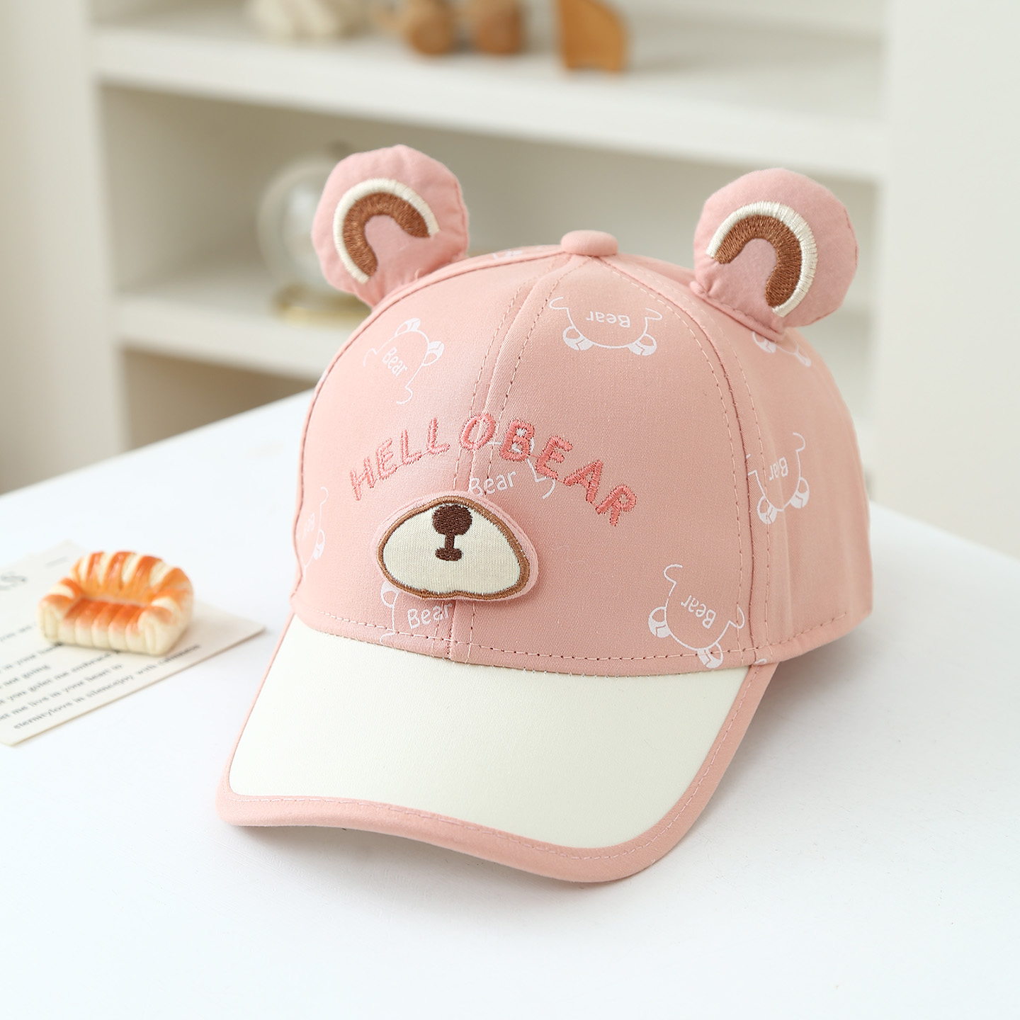 Cartoon embroidered bear child - Embroidery Shawl ulasan dan harga