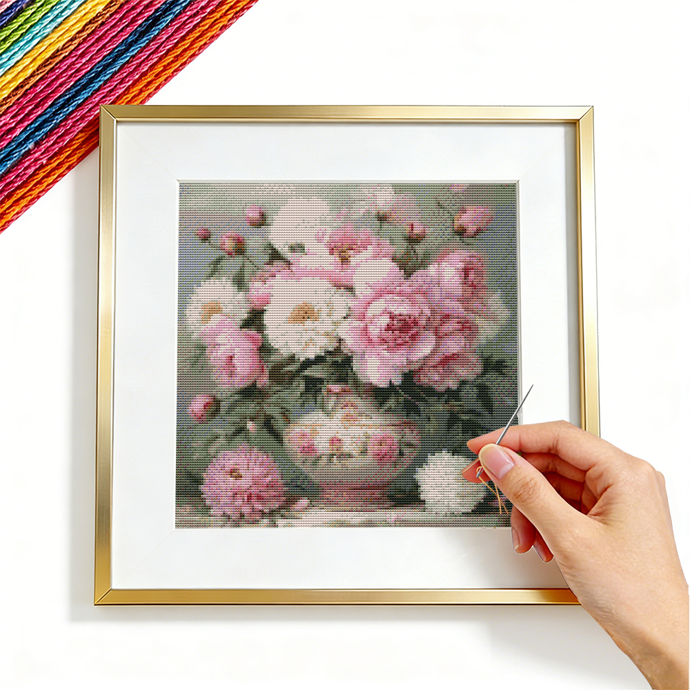 11CT Cross Point Embroidery Ro - Embroidery Guide Paper ulasan dan harga