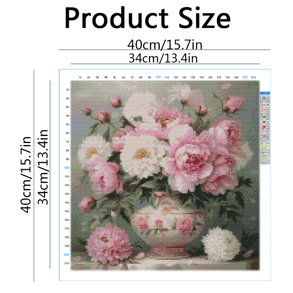 11CT Cross Point Embroidery Ro - Embroidery Guide Paper ulasan dan harga