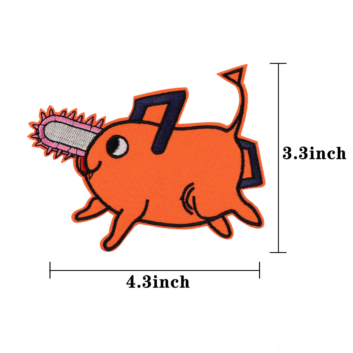 Anime Embroidery Patches for C - Embroidery Cloth ulasan dan harga