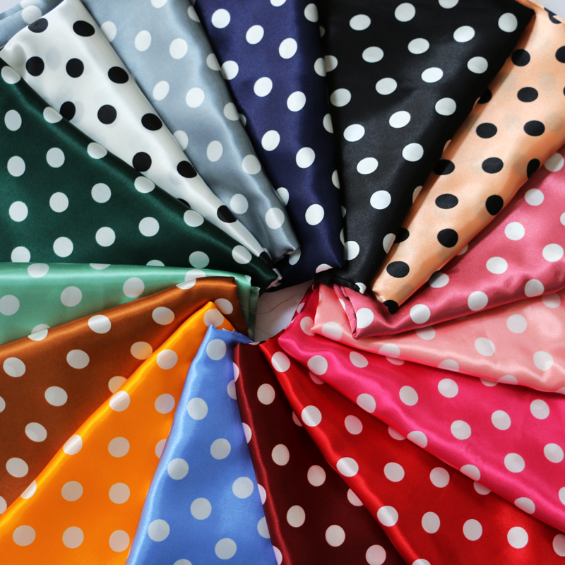 1 meter X 1.48 meter Polka Dot - Velvet Fabric Embroidery ulasan dan harga
