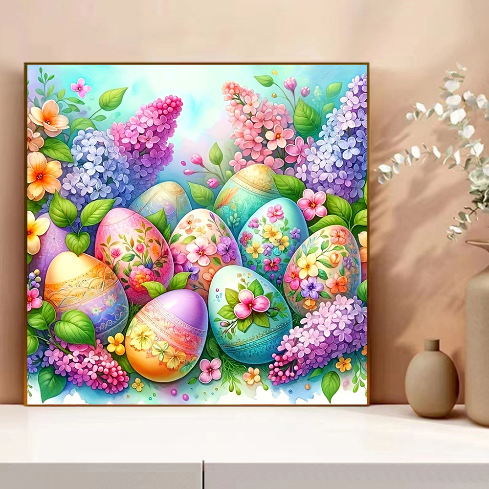 Evershine Counted Cross Stitch - Embroidery Egg ulasan dan harga