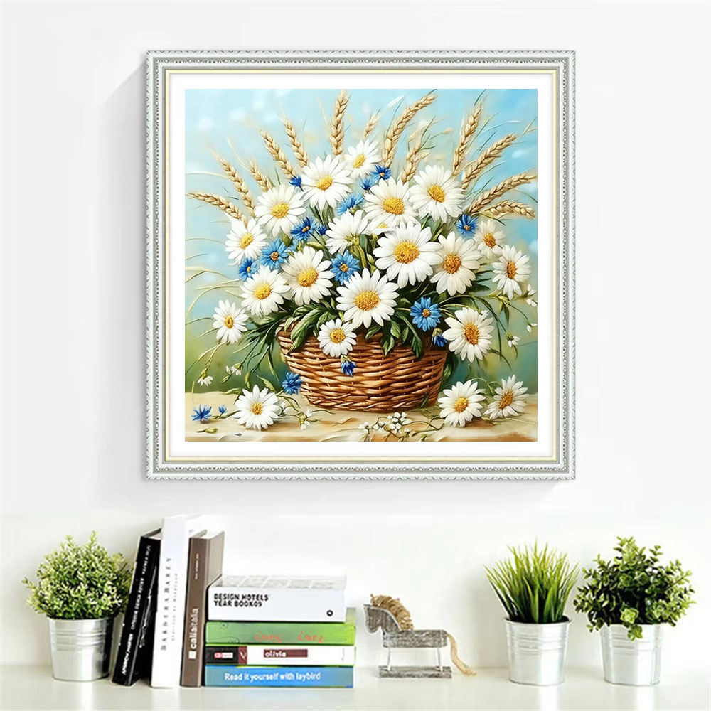 HUACAN 11CT Embroidery Sets Ro - Embroidery Guide Paper ulasan dan harga