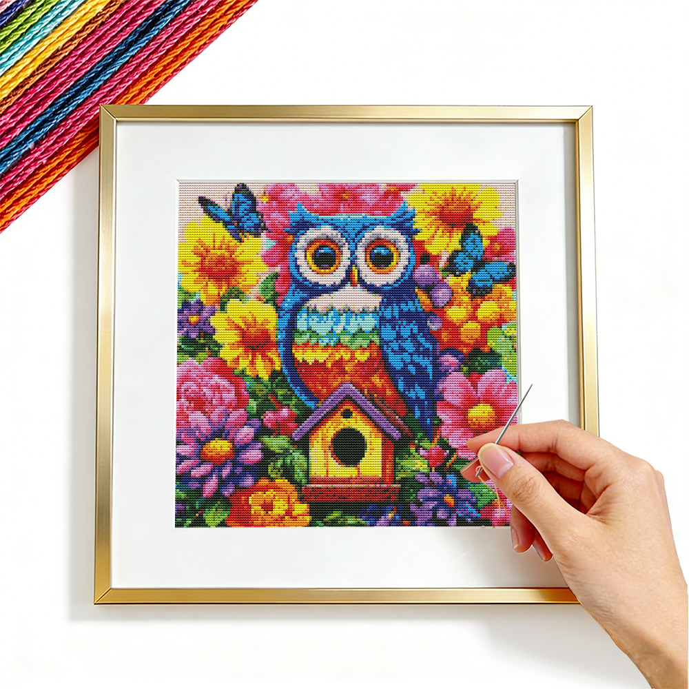 11CT Cross Point Embroidery Ow - Embroidery Guide Paper ulasan dan harga