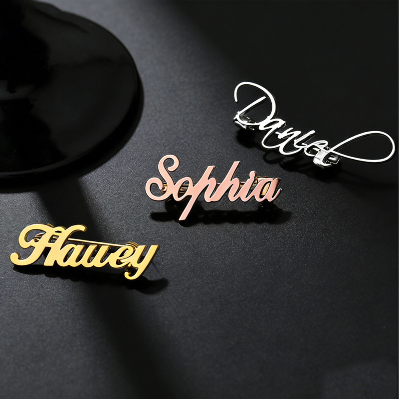 Stainless Steel Custom Name In - Embroidery Names ulasan dan harga