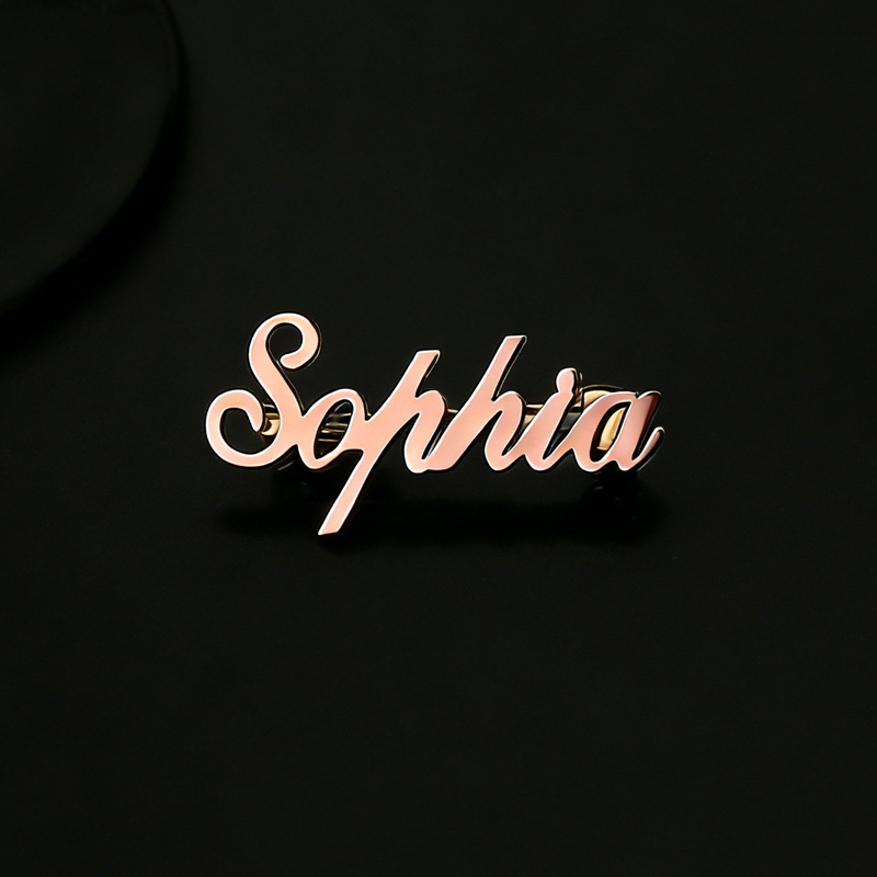 Stainless Steel Custom Name In - Embroidery Names ulasan dan harga