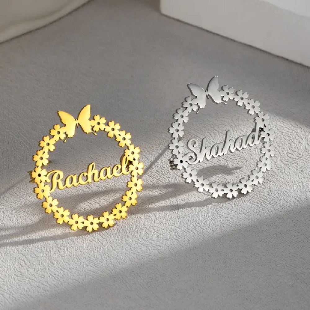 Sipuris Garland Butterfly Cust - Embroidery Names ulasan dan harga