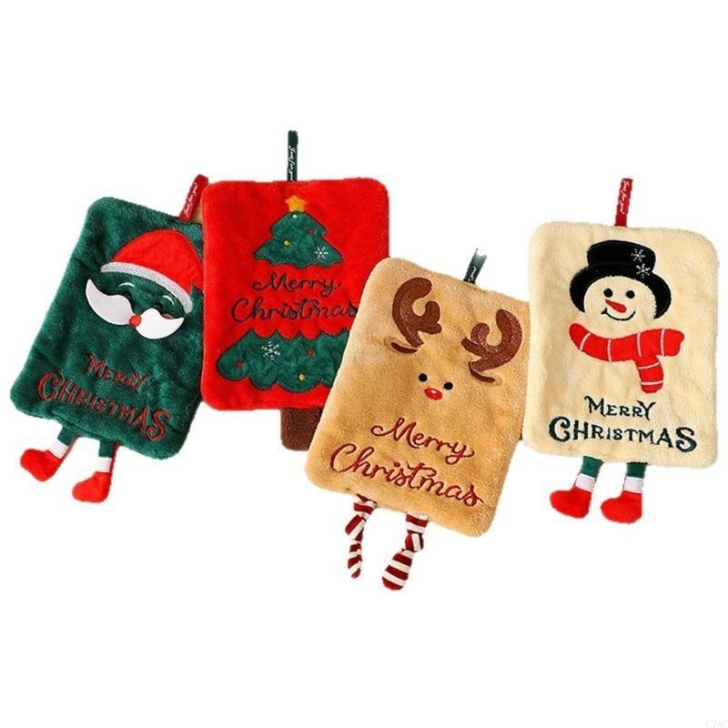 Hand Towel Corals Fleece Fabri - Embroidery Cloth ulasan dan harga
