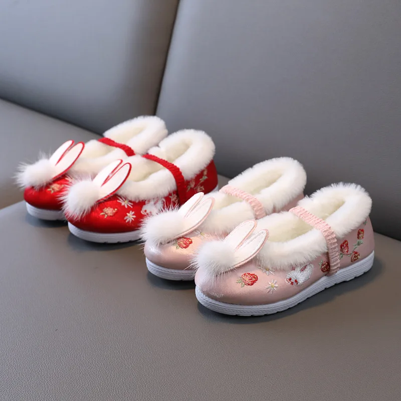 Velvet Cotton Shoes Winter Chi - Velvet Fabric Embroidery ulasan dan harga