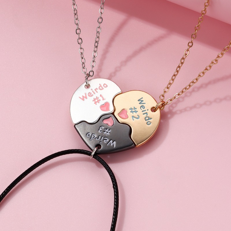 Winoneday 3Pcs/set Heart-shape - Embroidery Chain Stitch ulasan dan harga