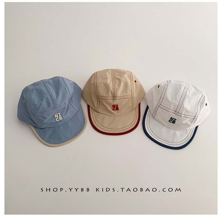 Summer Quick Dry Hat for Baby  - Embroidery Cap ulasan dan harga