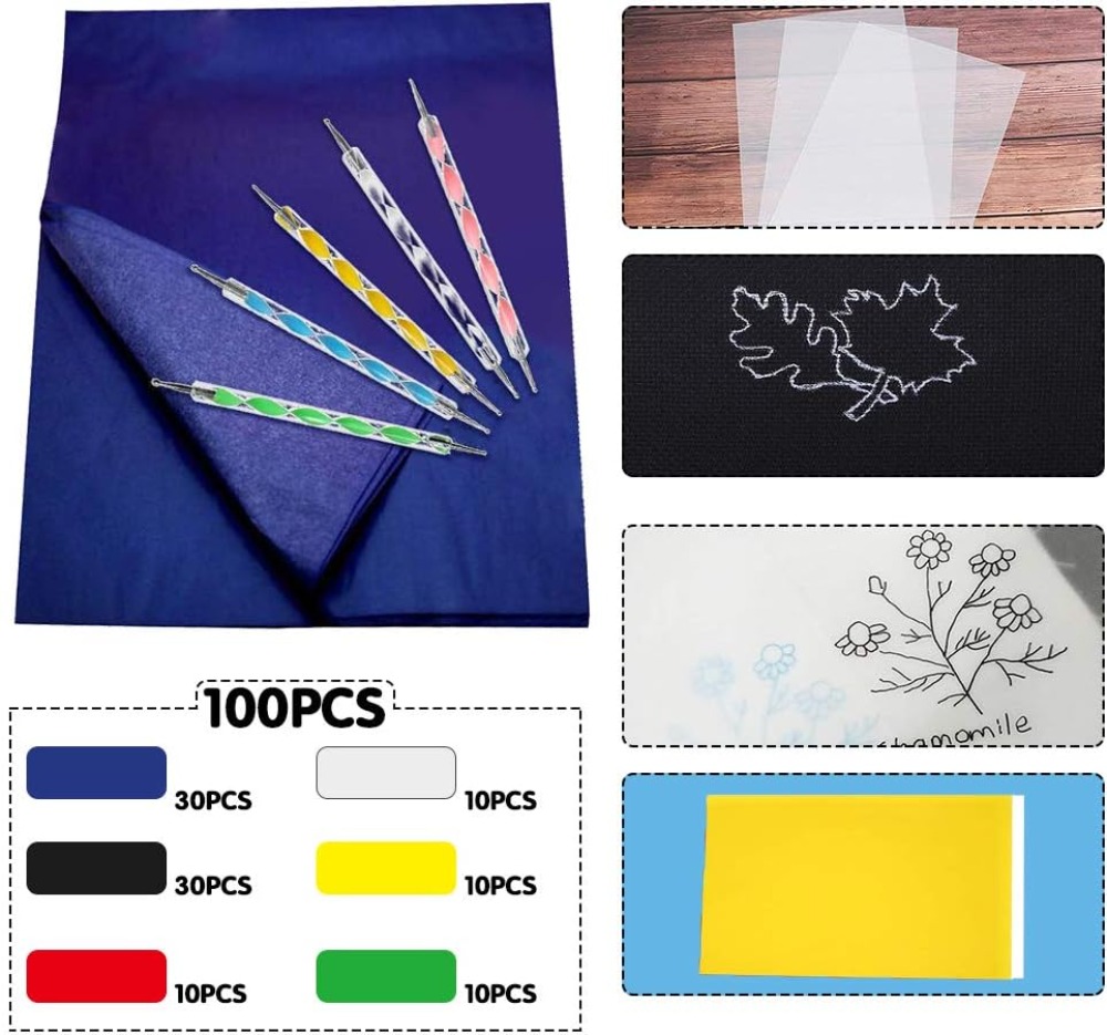 100 Sheets Carbon Transfer Pap - Transfer Paper Carbon ulasan dan harga