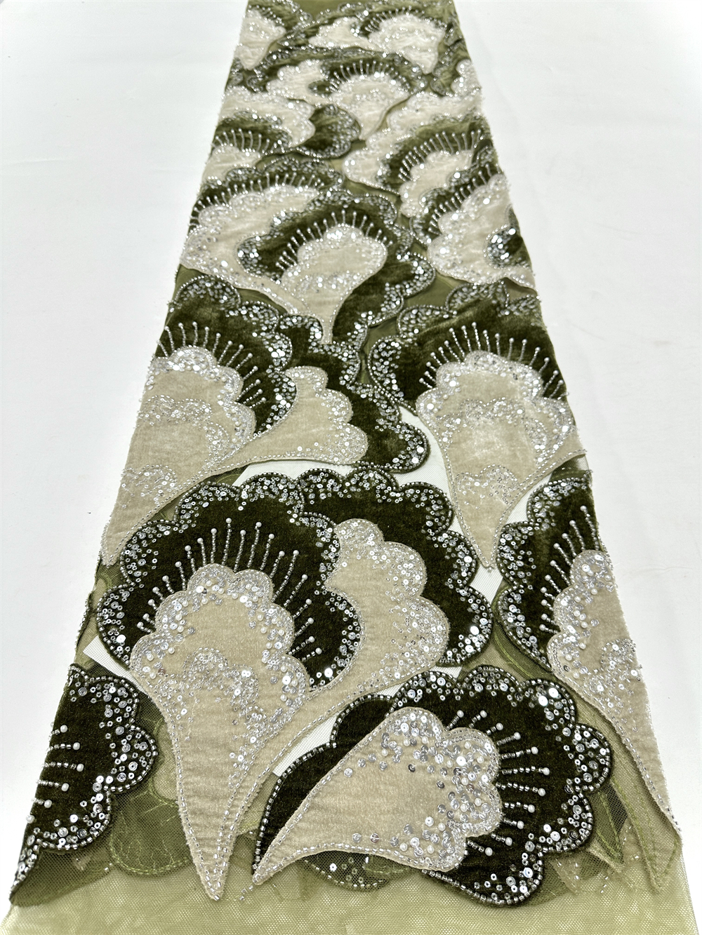 New African Velvet Lace Fabric - Velvet Fabric Embroidery ulasan dan harga