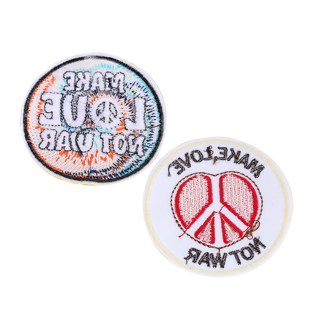 Anti War Make Love Not War Emb - Embroidery Jacket Jeans ulasan dan harga