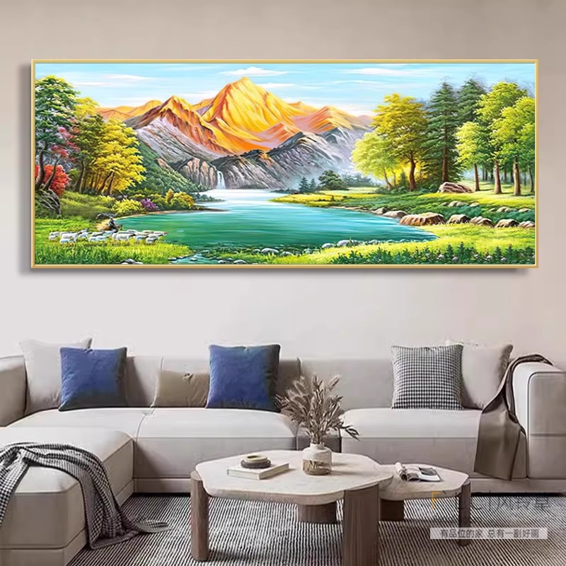 Modern Cross Stitch Kit Wealth - Embroidery Running Stitch ulasan dan harga