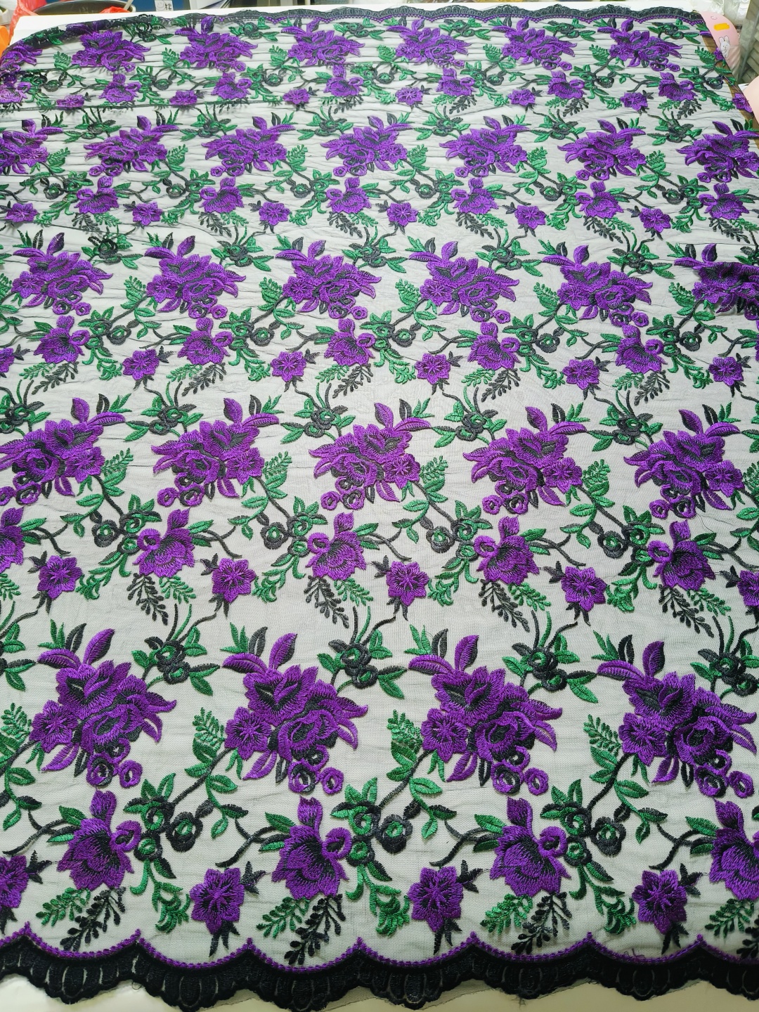 5Yards Latest Best Quality Del - Embroidery Abaya ulasan dan harga