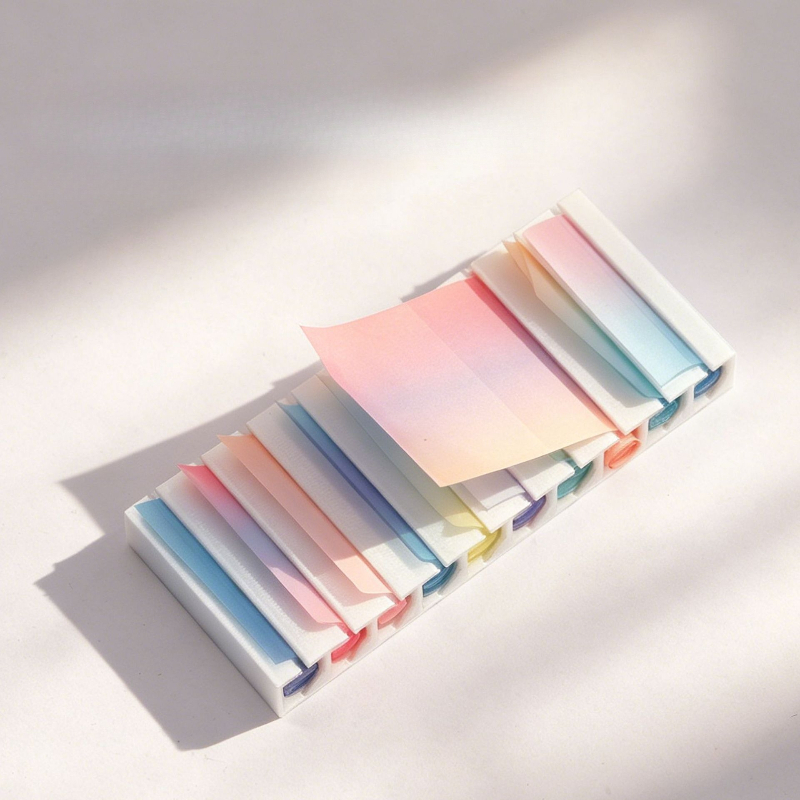 3pcs Nail Foils Gradient Trans - Transfer Paper Carbon ulasan dan harga