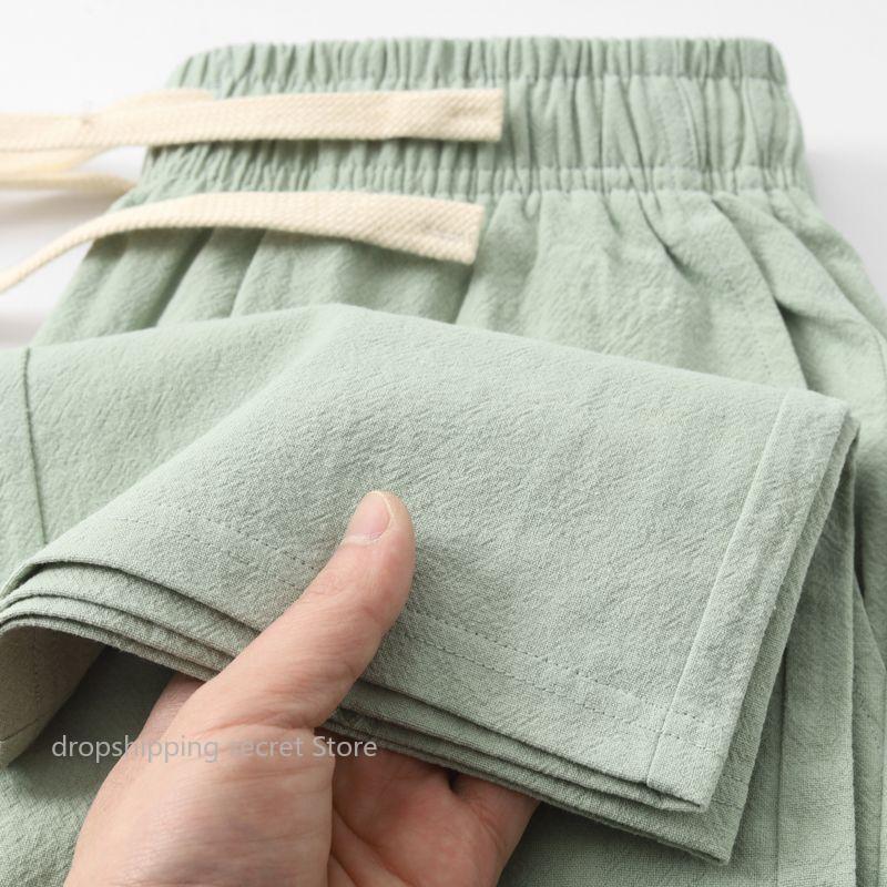 Summer Mint Green Pure Cotton  - Linen Fabric Natural ulasan dan harga