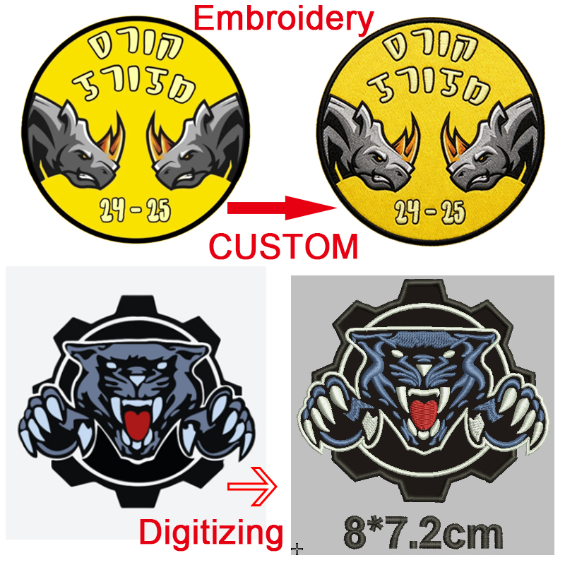 Custom Embroidery Patches Your - Embroidery Name Designs ulasan dan harga
