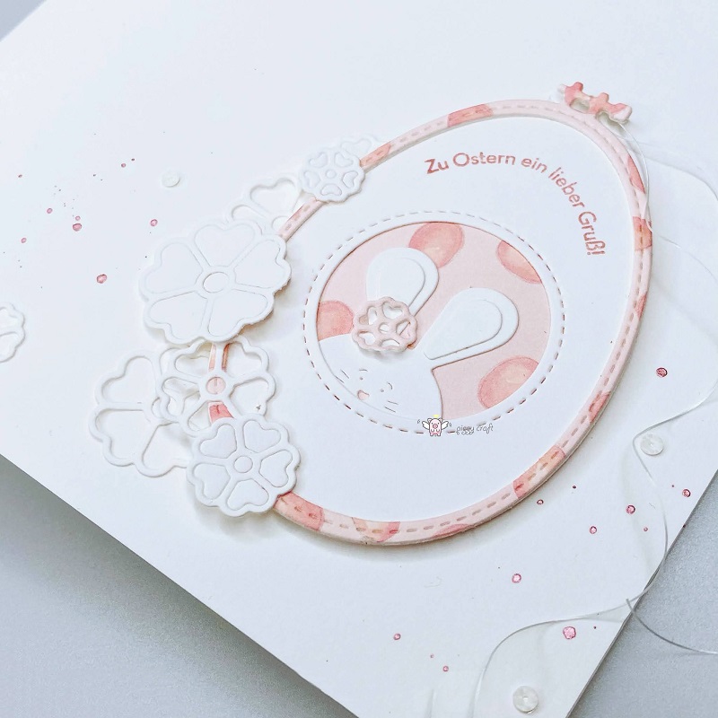 Piggy Craft metal cutting dies - Embroidery Egg ulasan dan harga