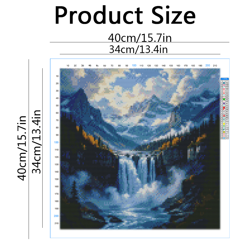 11CT Cross Embroidery Sets Mou - Embroidery Guide Paper ulasan dan harga