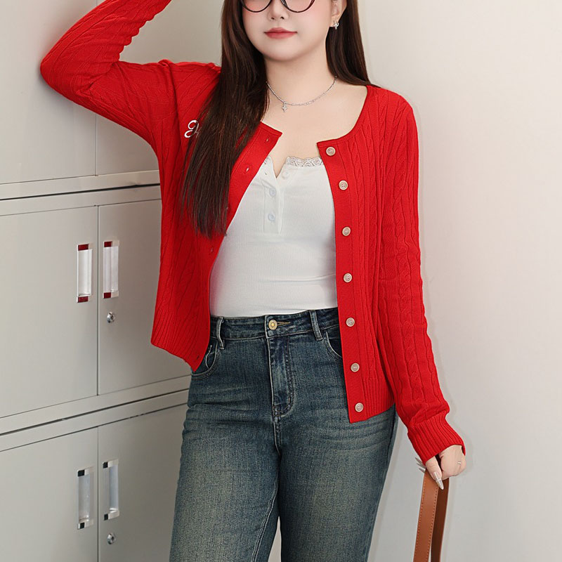 Fashion Plus Size Women's Swea - Embroidery Premium ulasan dan harga