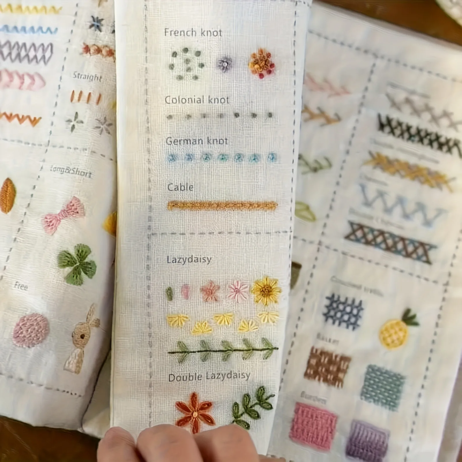 DIY Embroidery Stitch Book - H - Embroidery Guide Book ulasan dan harga