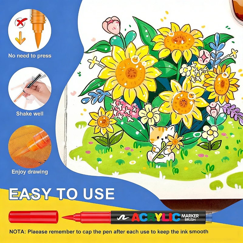 12-60 Colors Acrylic Paint Mar - Embroidery Egg ulasan dan harga