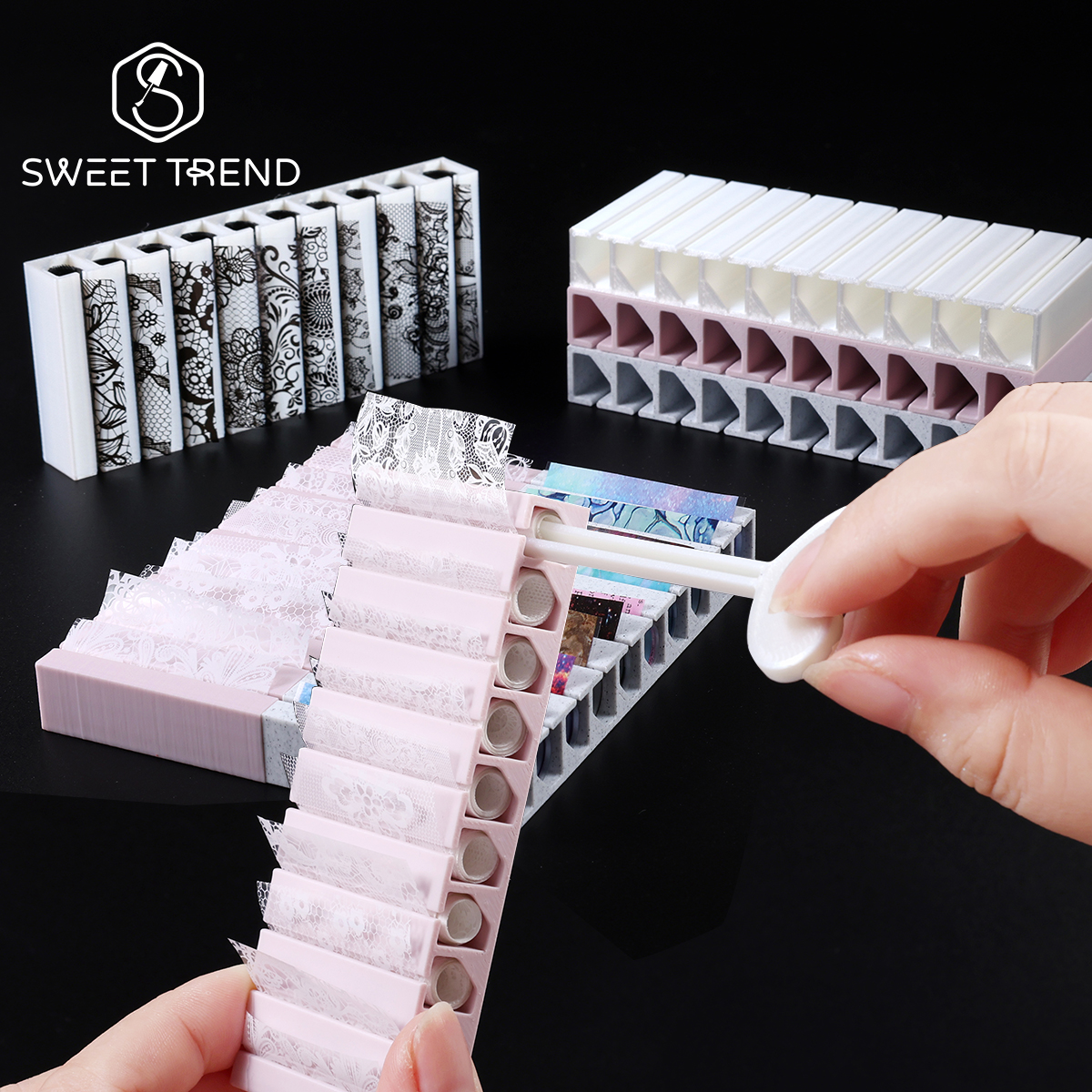 Nail Transfer Foils Storage Bo - Transfer Paper Carbon ulasan dan harga