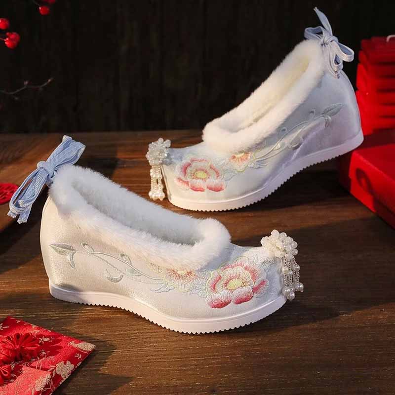 Women`s Plus Size 41# Hanfu Em - Embroidery Cloth ulasan dan harga