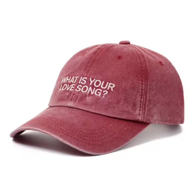 @Kpop “What Is Your Love Song” - Embroidery Cap ulasan dan harga